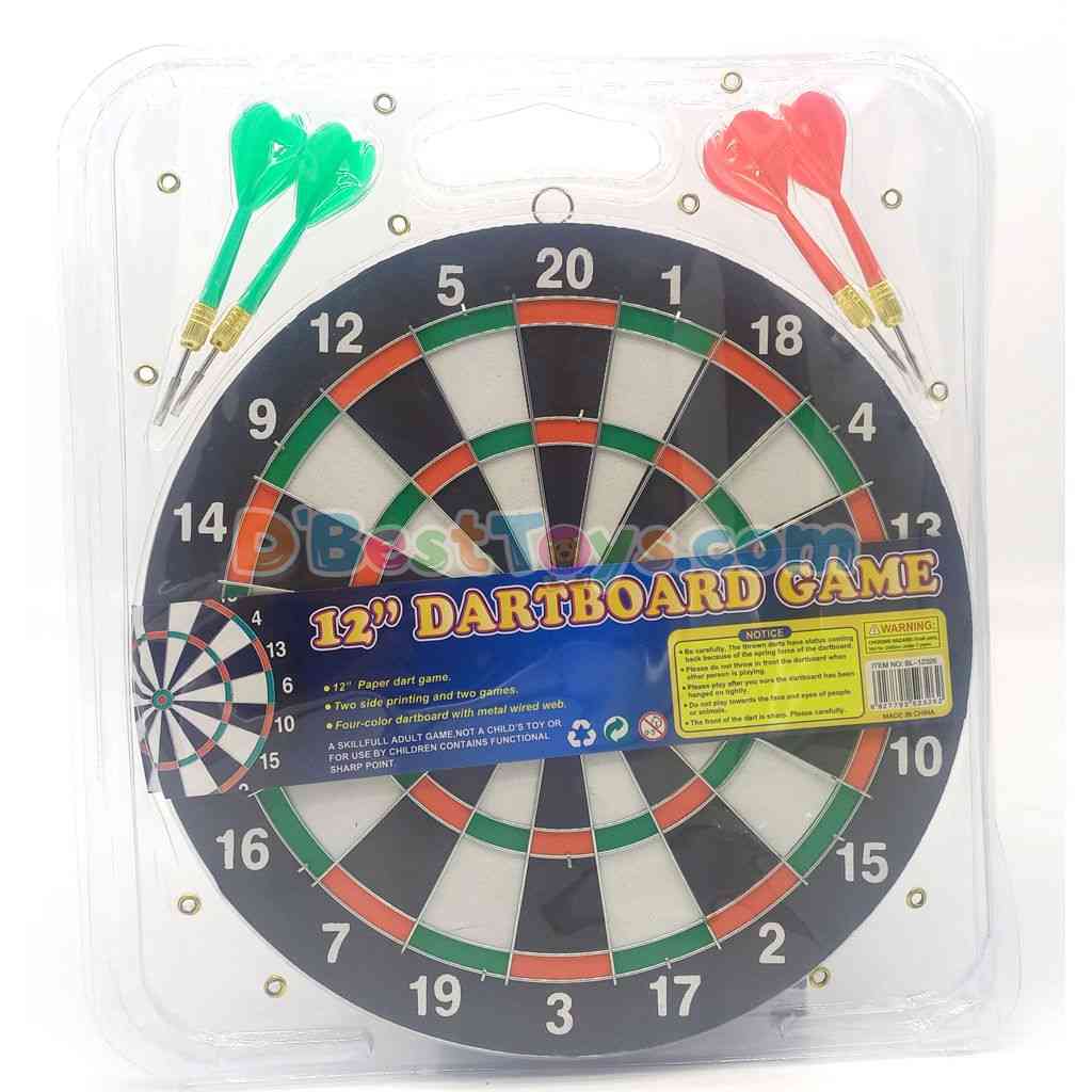 12 dartboard game