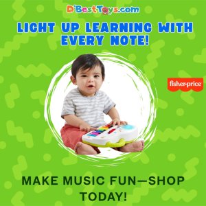 Fisher Price Laugh N Learn Silly Sounds Light Up Piano