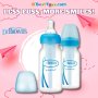 Dr. Brown’s Options + Anti-colic 2 Pack 90z Wide Neck Plastic Bottle Blue