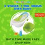 Fisher Price 4-in-1 Sling ’n Seat Tub - Green