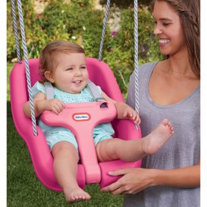 little tikes 2 in 1 snug ‘n secure™ swing – pink4