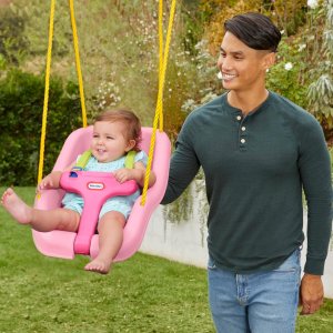 little tikes 2 in 1 snug ‘n secure™ swing – pink6