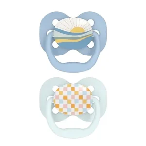 Dr. Brown's Advantage Pacifiers Stage 1 (0-6m), Blue Space, 2pk