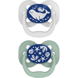 Dr. Brown’s™ Advantage™ Glow-in-the-Dark Pacifiers, 2 Count