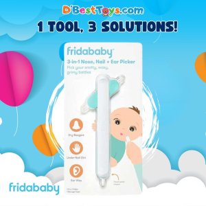 FridaBaby 3-in-1 Nose, Nail + Ear Picker