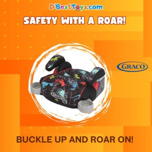 Graco Booster No Back Turbo Dinorama