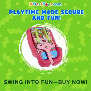 Little Tikes 2-in-1 Snug ‘n Secure™ Swing – Magenta
