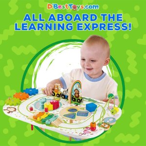 Early Learning Centre Wooden Activity Train Table