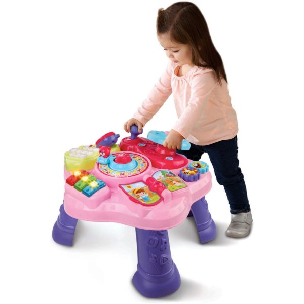 vtech magic star learning table, pink (1)