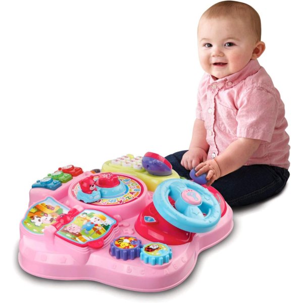vtech magic star learning table, pink (2)