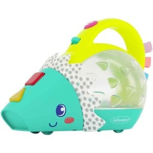 Infantino Push & Pop Musical Light-Up Mini-Vac Hedgehog