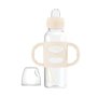 Dr. Brown’s® Milestones™ Narrow Sippy Straw Bottle with Silicone Handles, 8oz/250mL(PINK)