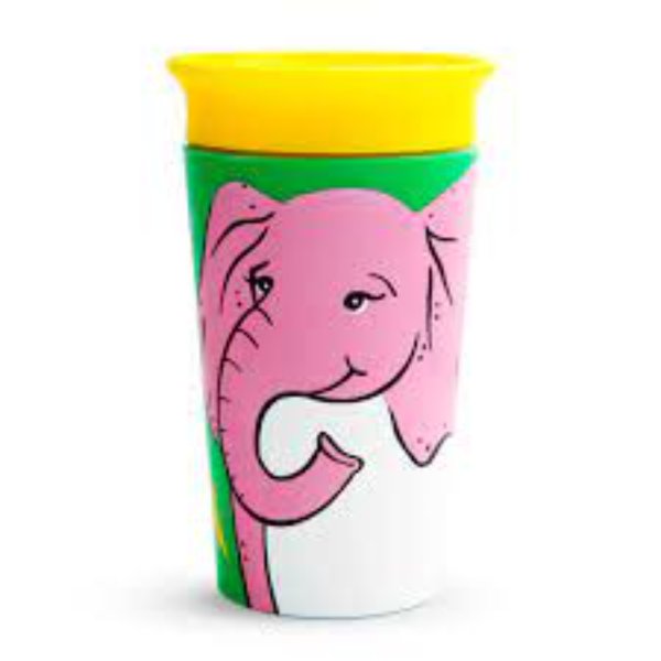 munchkin 9oz miracle® 360° wildlove trainer cup (4)