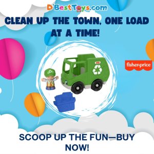 Fisher-Price Little People Garbage Truck