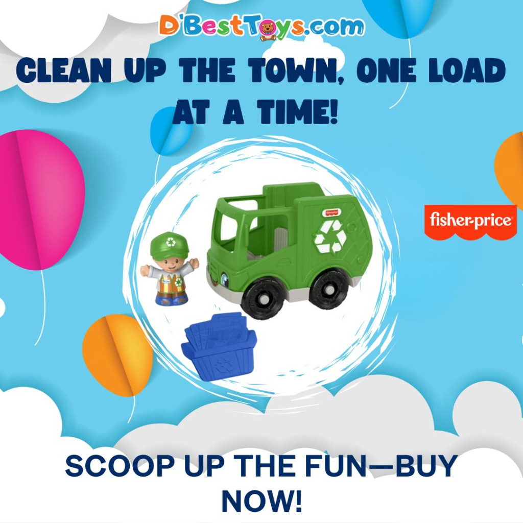 Fisher-Price Little People Garbage Truck