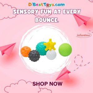 Infantino Textured Multi Ball Set 6 Pieces