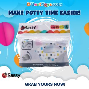 Sassy Disposable Potty Seat Topper 8 Count