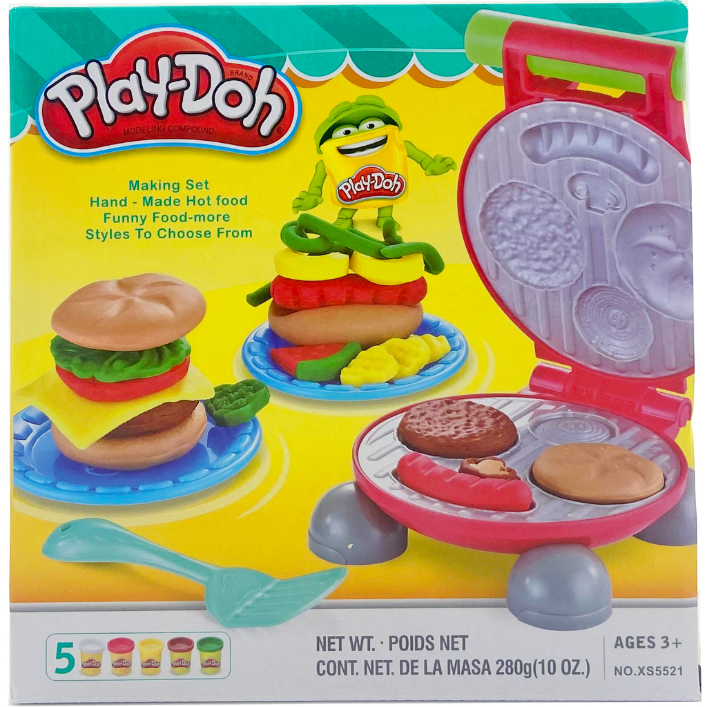 play doh burger making set1