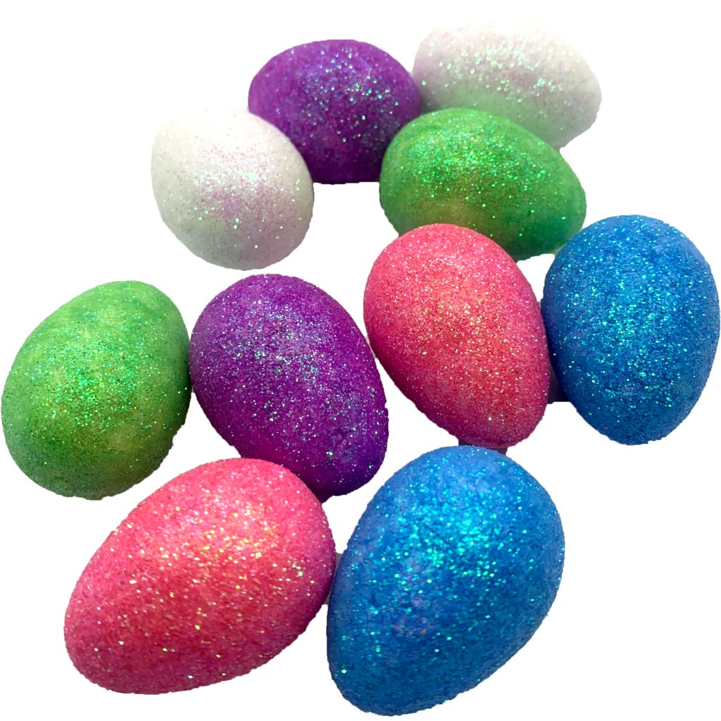 10pc styrofoam easter egg