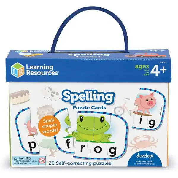 Learning Resources Spelling Puzzle Cards