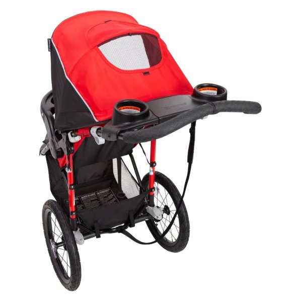 baby trend xcel r8 jogger ruby red1