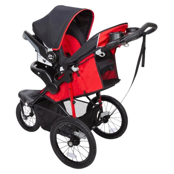 baby trend xcel r8 jogger ruby red3