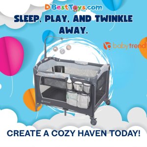 EZ Rest Playard - Twinkle Little Forest