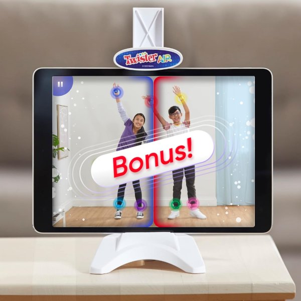 twister air game | ar app play game with wrist and ankle bands | links to smart devices | active party games for kids and adults | ages 8+ | for 1+ players12