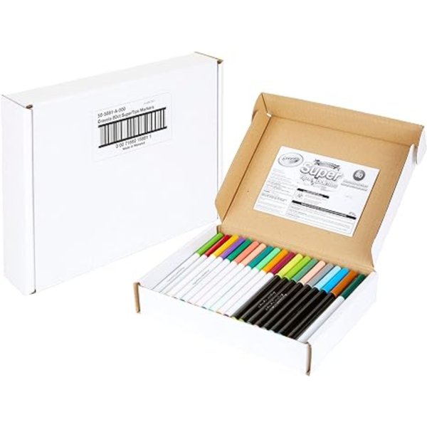 crayola supertips (82) washable markers