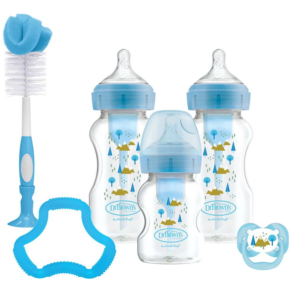 dr.browns natural flow anti colic(blue bottle gift set)2