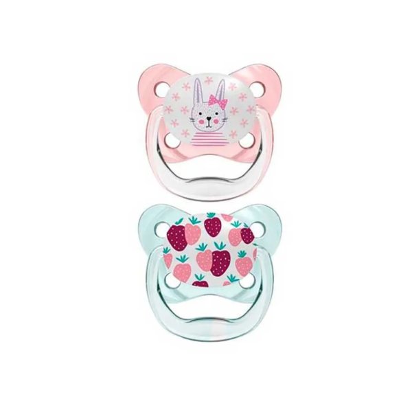 dr.brown's prevent orthondontic soother[cats+strawberries](0 6m) (1)