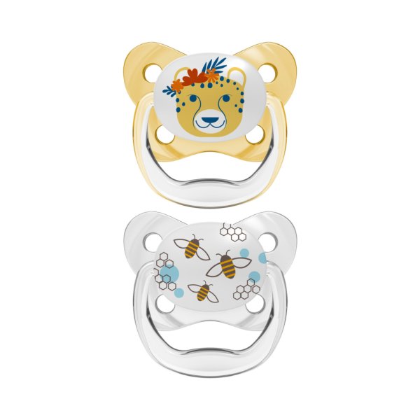 dr.browns prevent orthondontic soother[lion+bees](6 18m) (2)