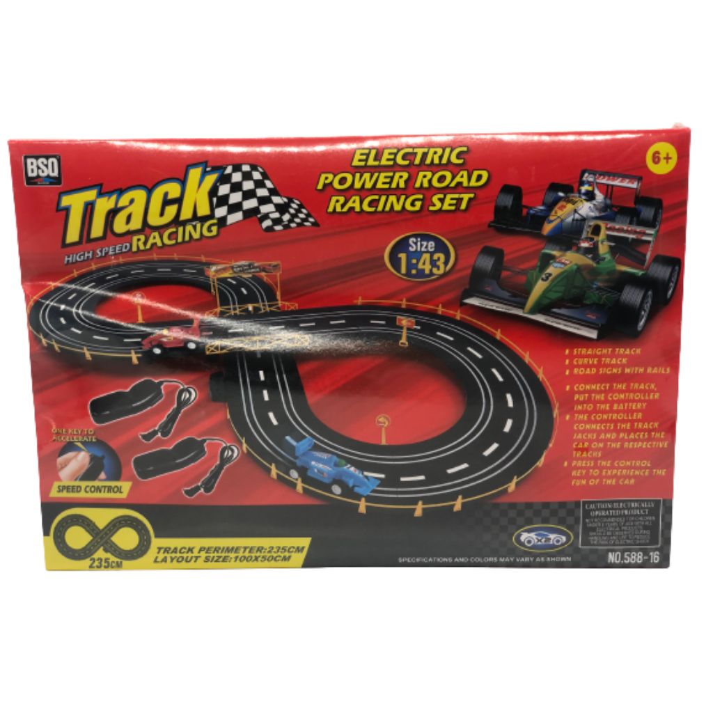 electric power road racing set