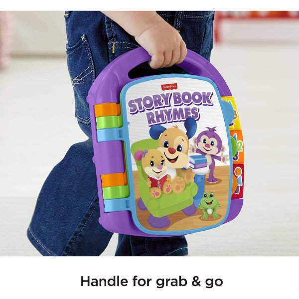 fisher price laugh & learn musical baby toy, storybook rhymes1
