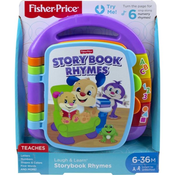 fisher price laugh & learn musical baby toy, storybook rhymes2