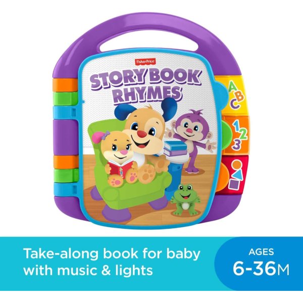 fisher price laugh & learn musical baby toy, storybook rhymes6