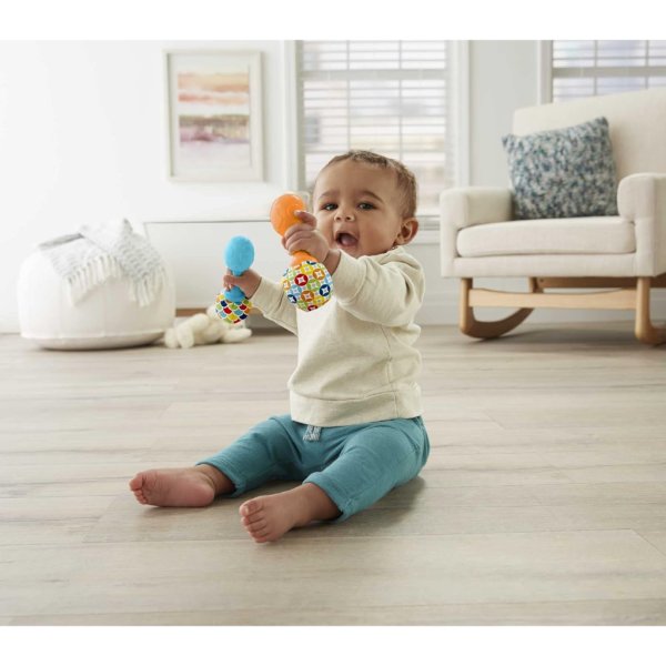 fisher price newborn toys rattle 'n rock maracas5