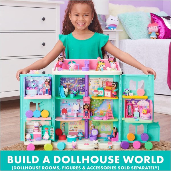 gabby's dollhouse, bakey with cakey kitchen with figure and 3 accessories, 3 furniture and 2 deliveries, kids toys for ages 3 and up9