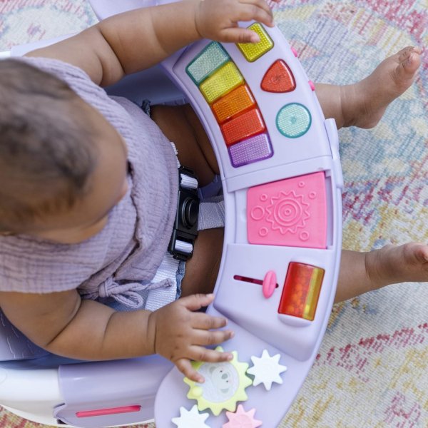 infantino music & lights 3 in 1 discovery seat and booster lavender5