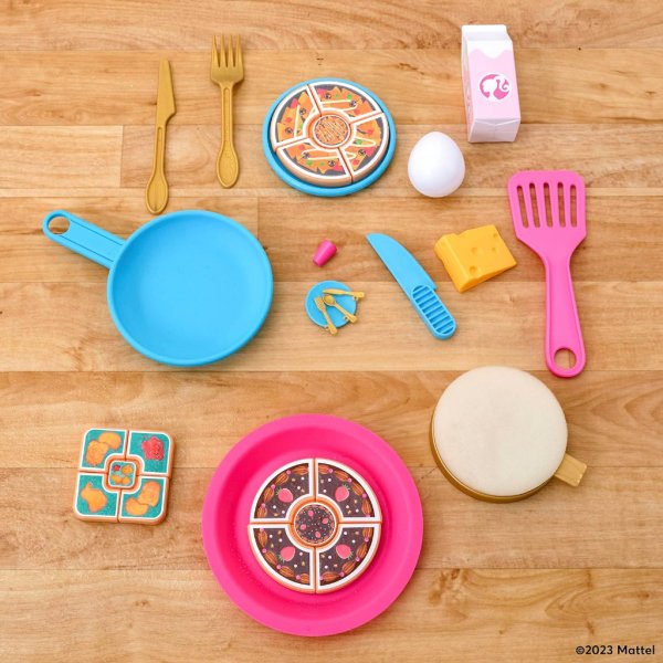 kidkraft cook with barbie™ wooden play kitchen5