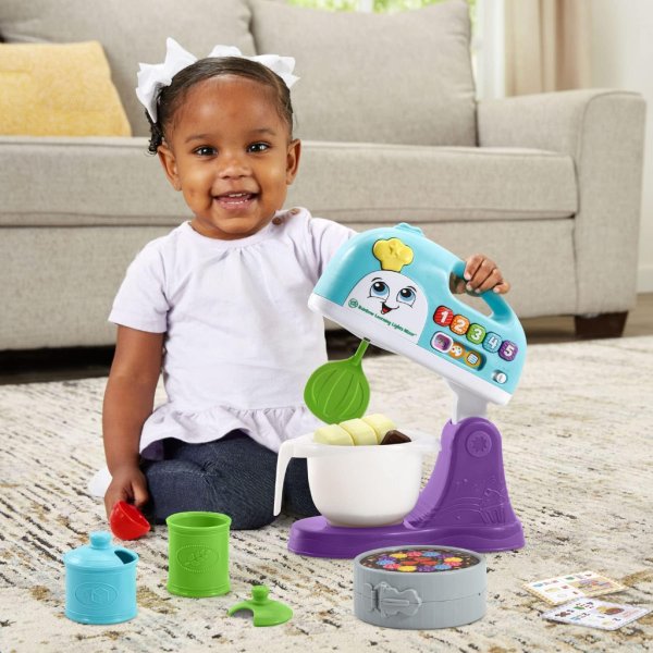 leap frog rainbow learning lights mixer6