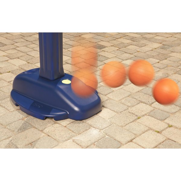 little tikes adjust and jam pro basketball set, blue (2)