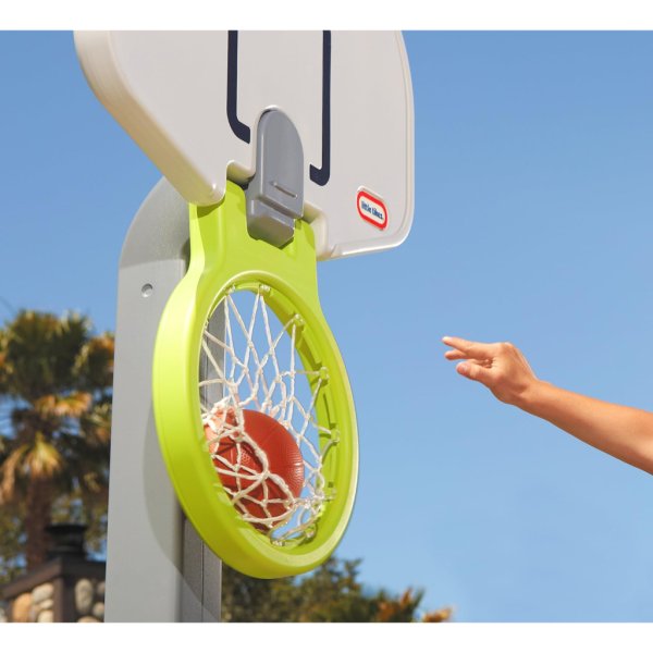 little tikes adjust and jam pro basketball set, blue (5)