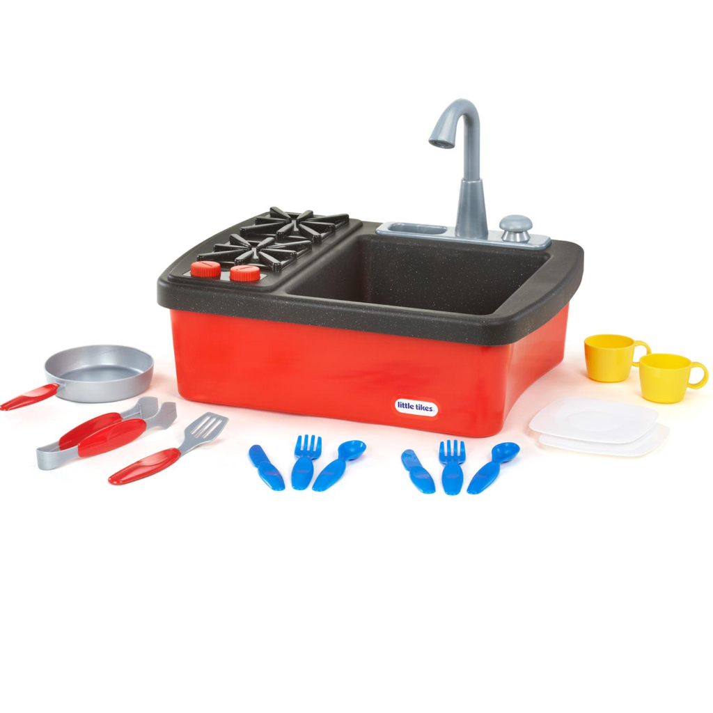 little tikes splish splash sink & stove play set (1)