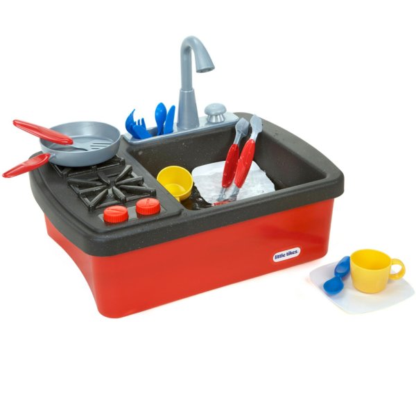 little tikes splish splash sink & stove play set (6)