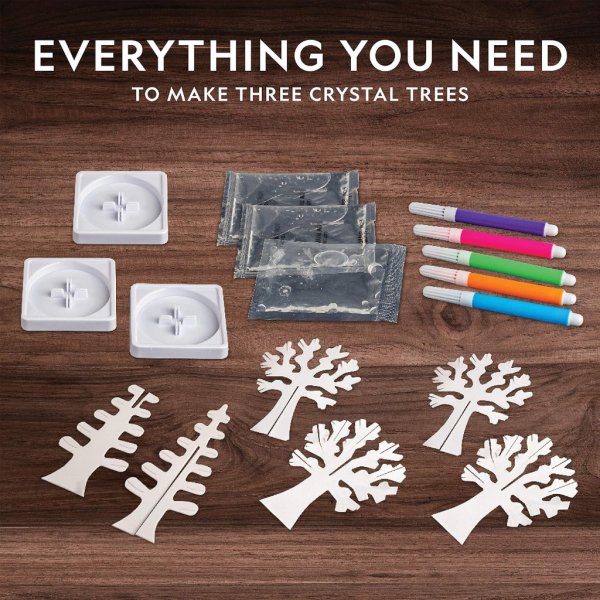 national geographic crystal growing garden – grow 3 crystal trees in just 6 hours with this crystal growing kit, stem kit (1)