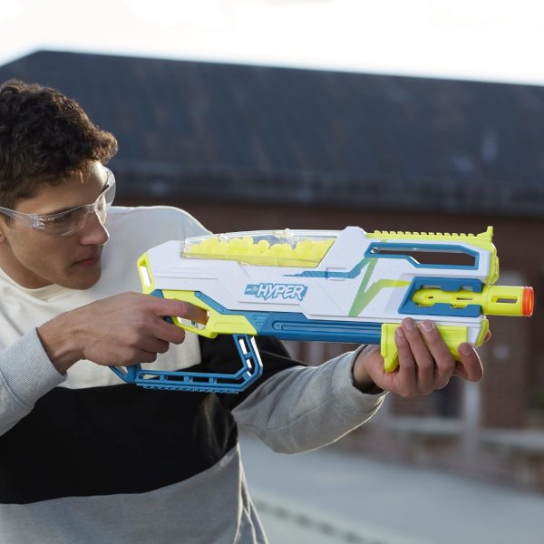 nerf hyper bundle, siege 50 pump action blaster (2)