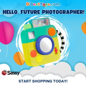 Sassy Busy Baby Musical & Developmental Camera (6+ Months)