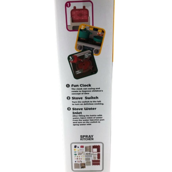 spray kitchen(steam,water,light,sound)55 pcs