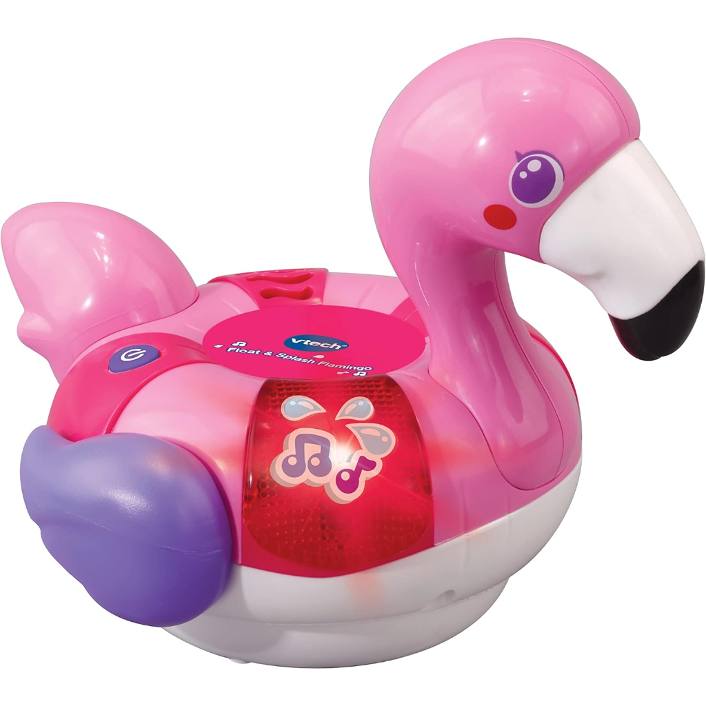 vtech baby float & splash flamingo, bath toy (1)